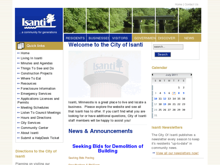www.cityofisanti.us