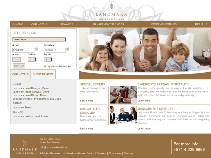 www.landmarkhotelsdubai.com