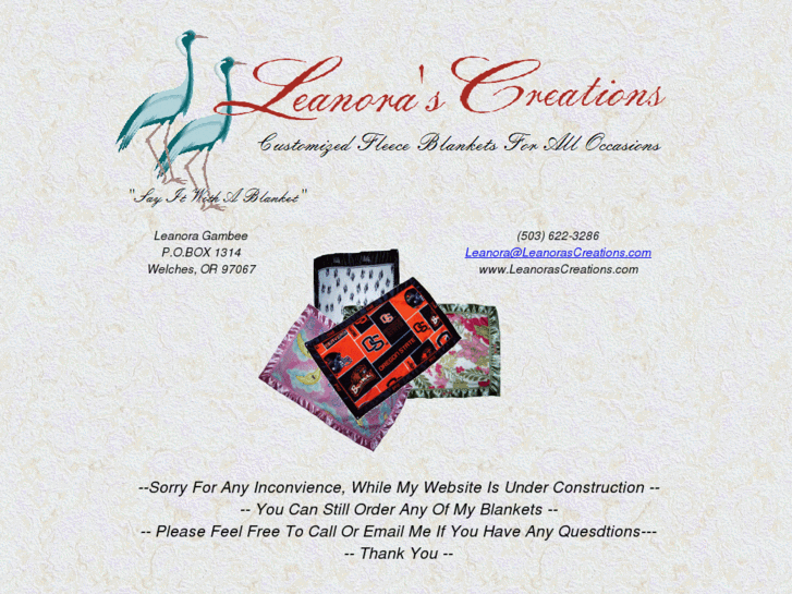 www.leanorascreations.com