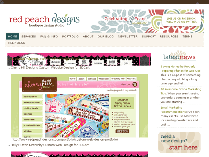 www.redpeachdesigns.com