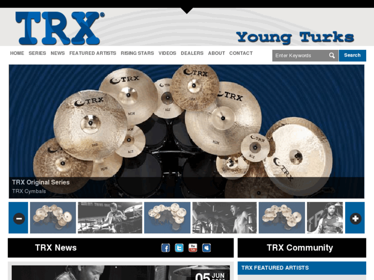 www.trxcymbals.com