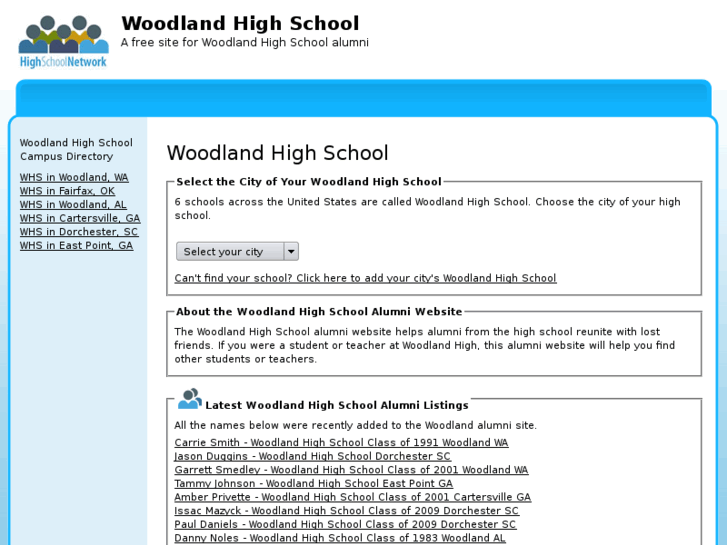 www.woodlandhighschool.net