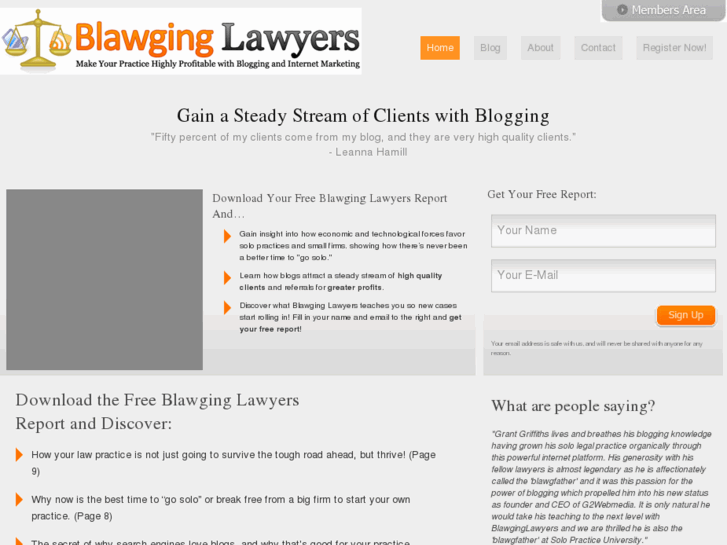 www.blawginglawyers.com