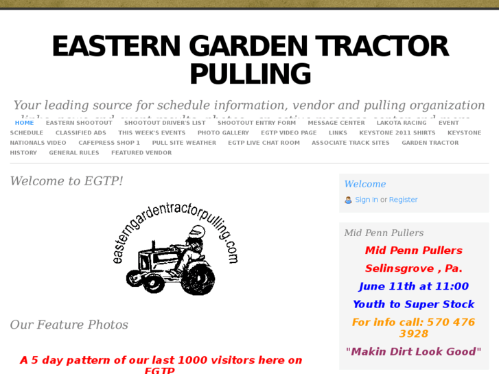 www.easterngardentractorpulling.com