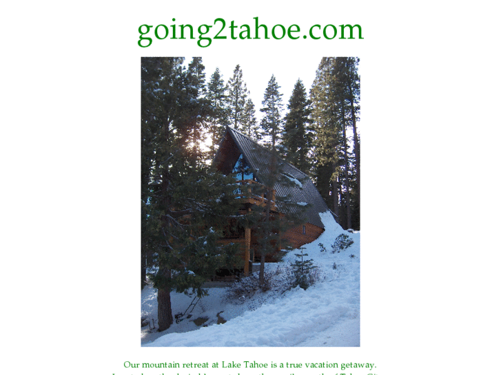 www.going2tahoe.com