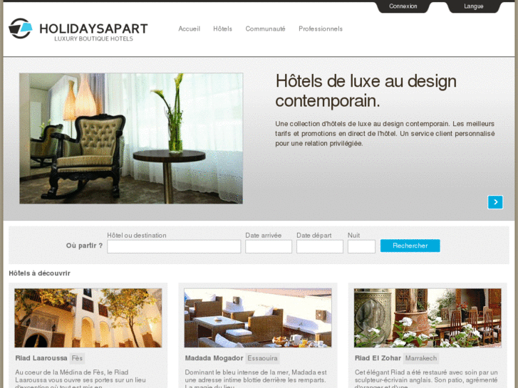 www.holidaysapart.fr