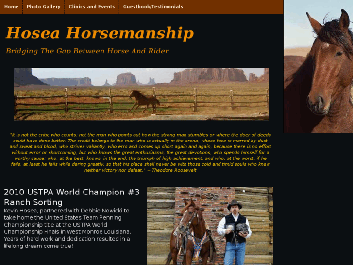 www.hoseahorsemanship.com