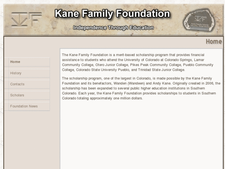 www.kanefamilyfoundation.com