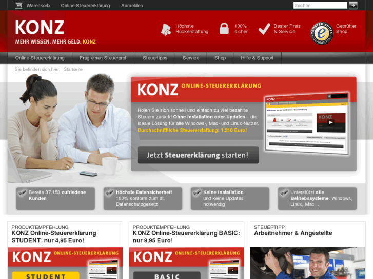 www.konz-steuersoftware.com