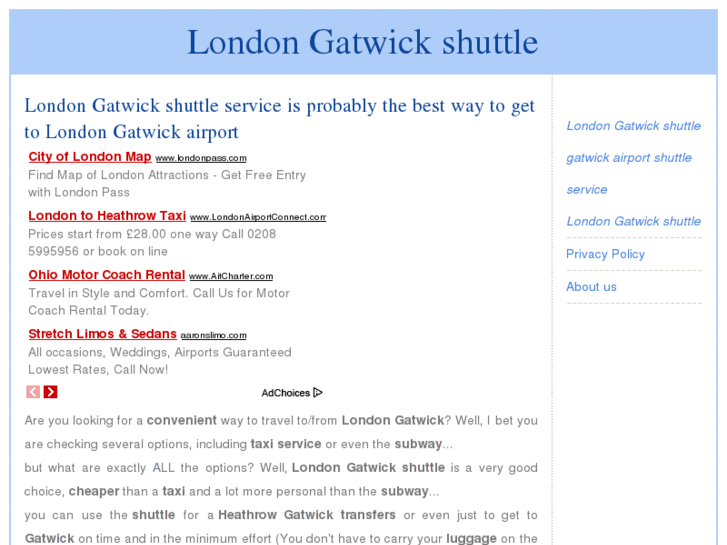 www.londongatwickshuttle.com