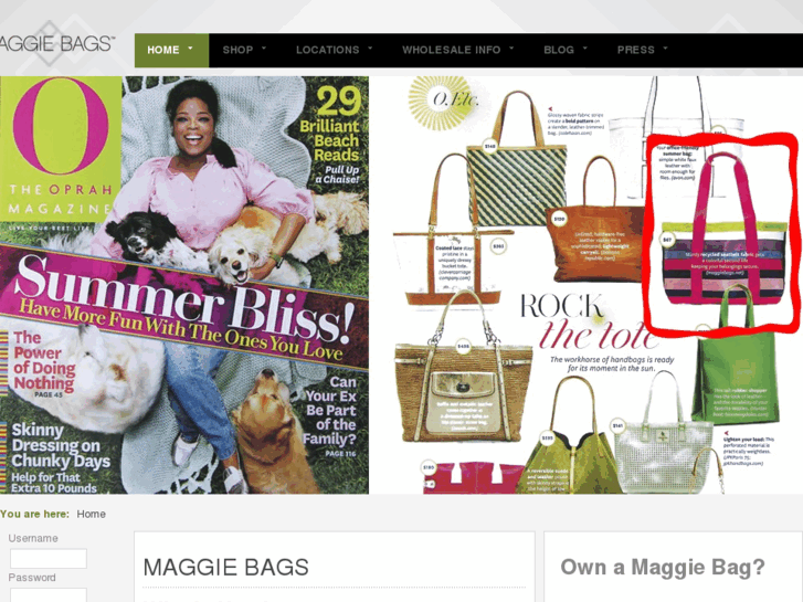 www.maggiebags.net