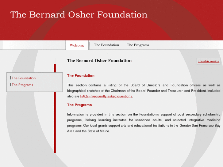 www.osherfoundation.org