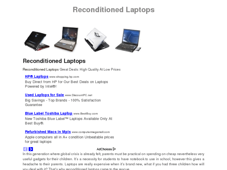 www.reconditionedlaptops.org