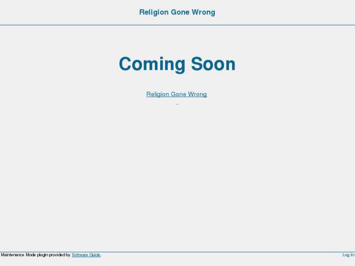 www.religiongonewrong.com