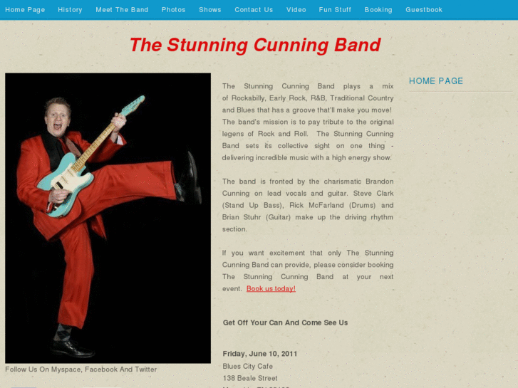 www.thestunningcunningband.com