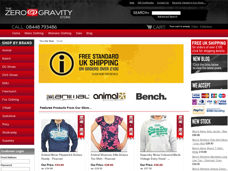 www.thezerogravitystore.com