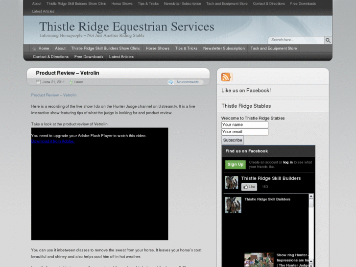 www.thistleridgestables.com