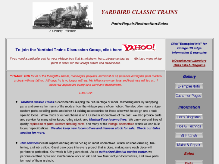 www.yardbirdclassictrains.com