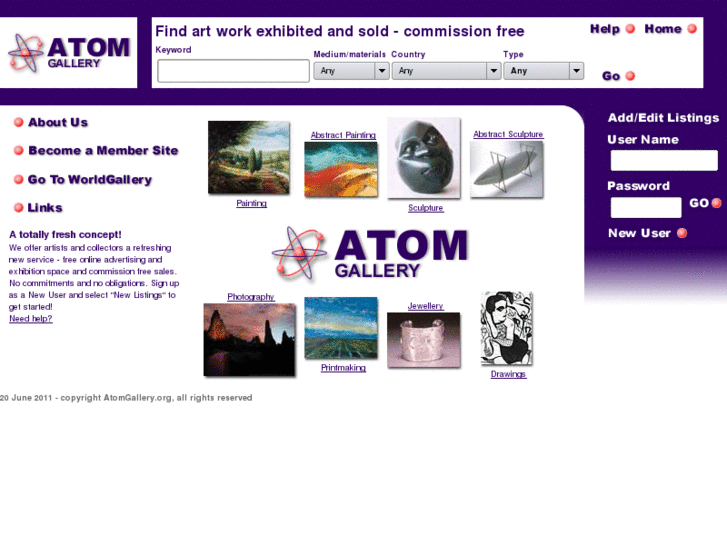 www.atomgallery.net