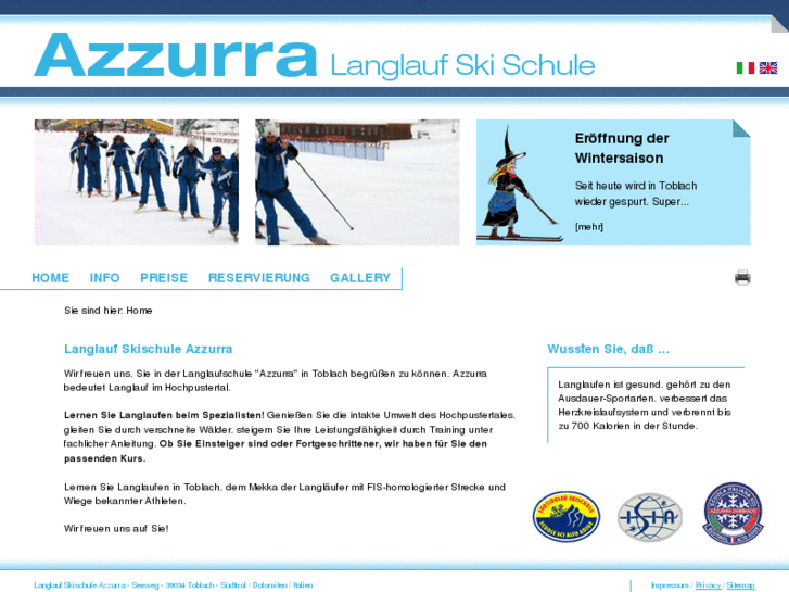 www.azzurraski.com