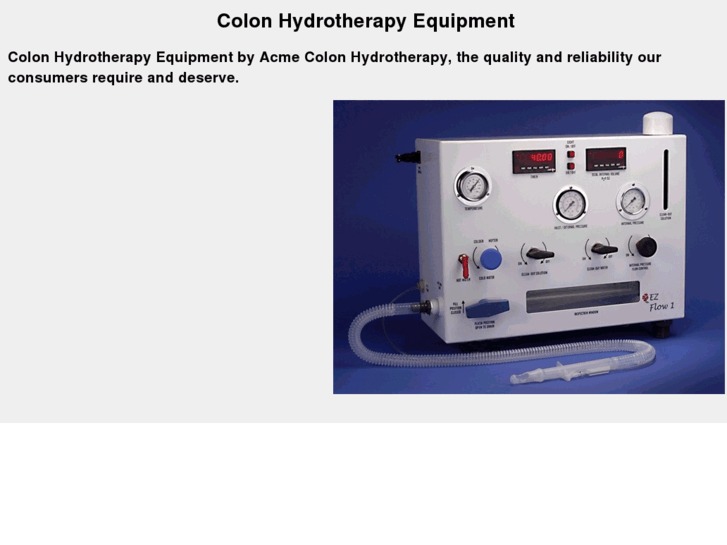 www.colon-hydrotherapy-equipment.com