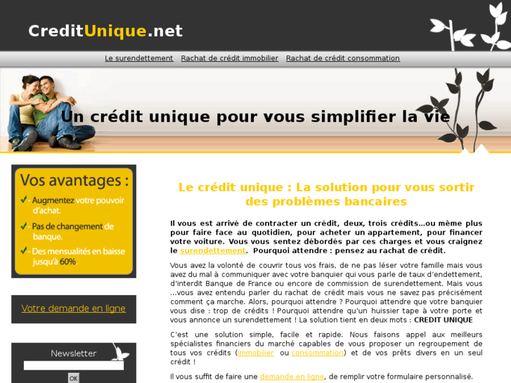 www.creditunique.net