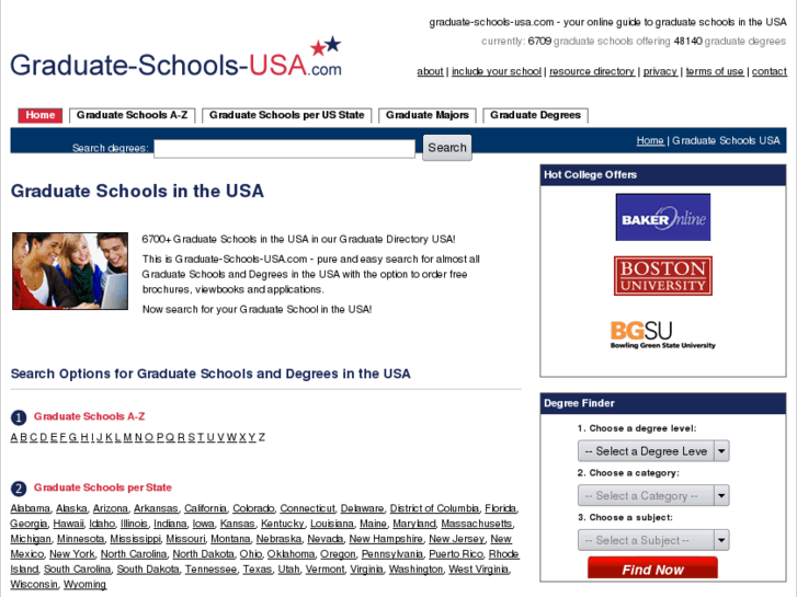 www.graduate-schools-usa.com