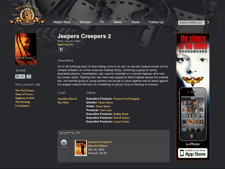 www.jeeperscreepers2.net