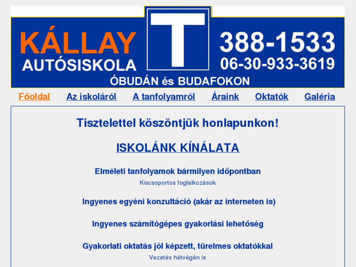 www.kallayautosiskola.hu