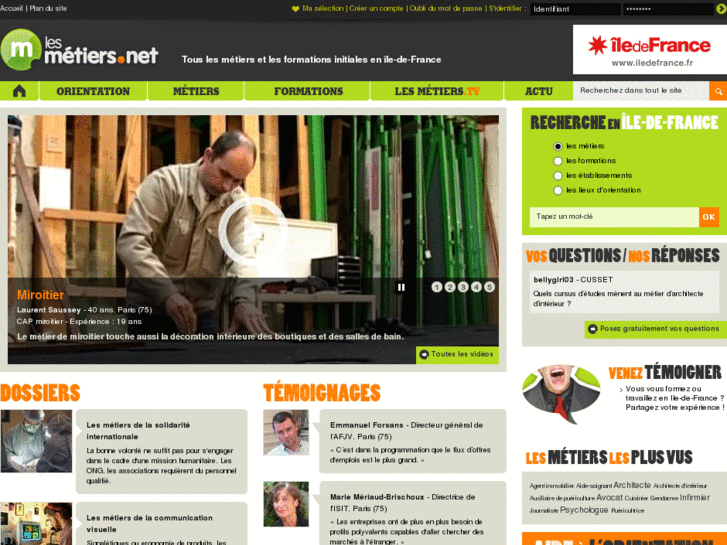 www.lesmetiers-idf.net