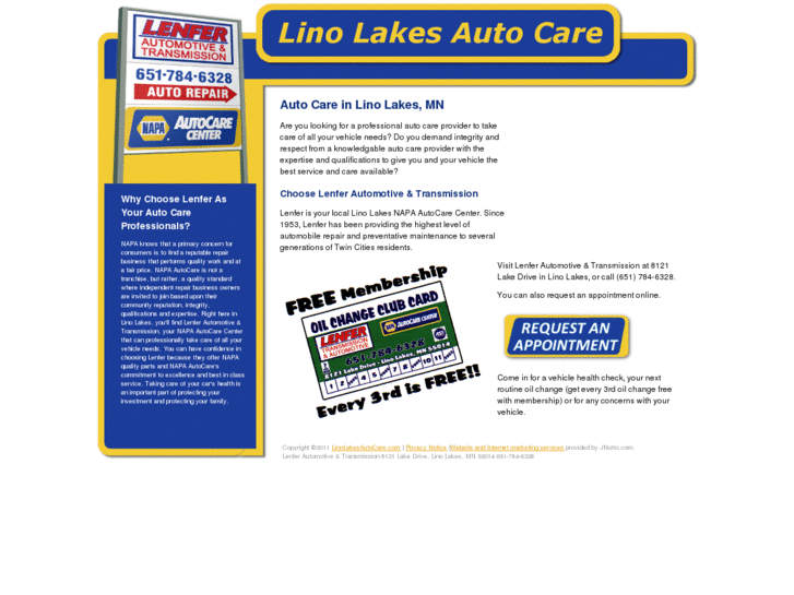 www.linolakesautocare.com