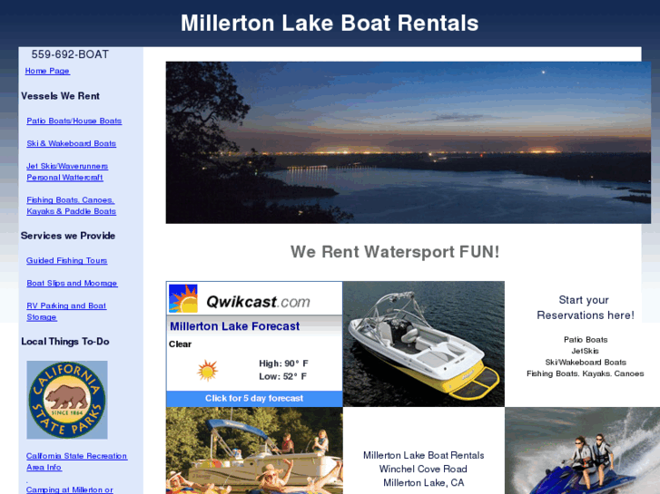 www.millertonboatrentals.com