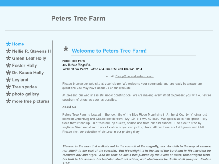 www.peterstreefarm.com