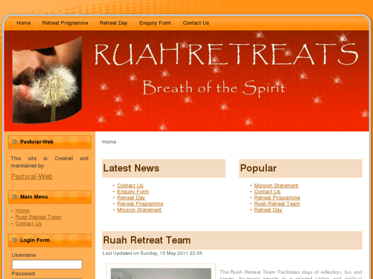 www.ruahretreats.com