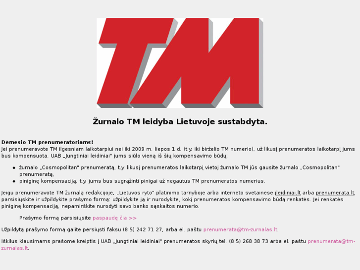 www.tm-zurnalas.lt