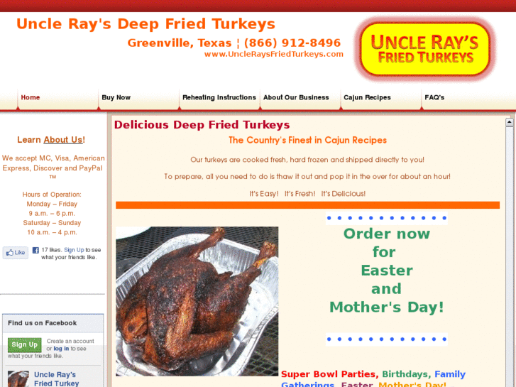 www.uncleraysfriedturkey.com