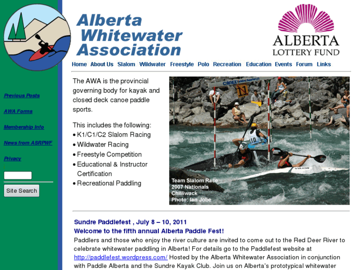 www.albertawhitewater.ca