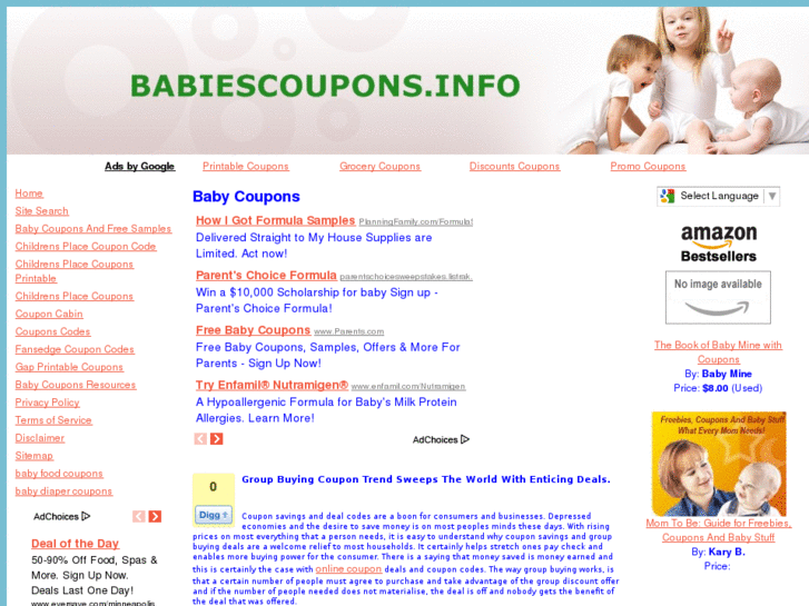 www.babiescoupons.info