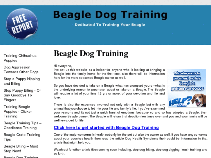 www.beagledogtraining.net