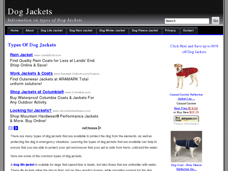 www.dogjackets.info