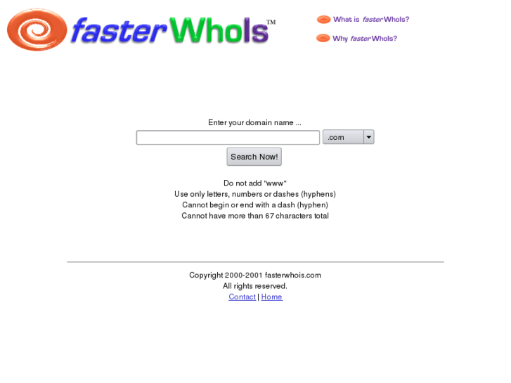 www.fasterwhois.com