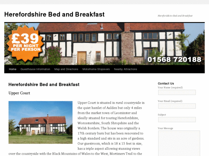 www.herefordshirebedandbreakfast.com