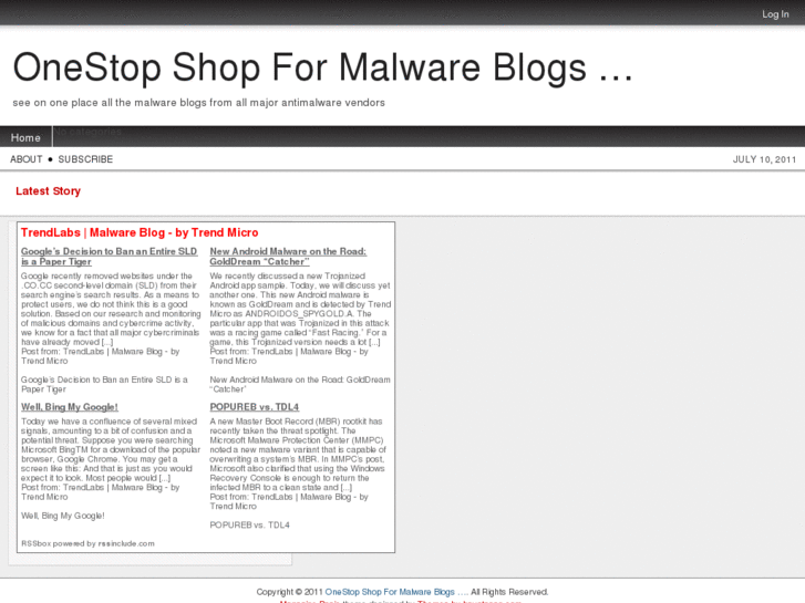 www.malwareblog.info