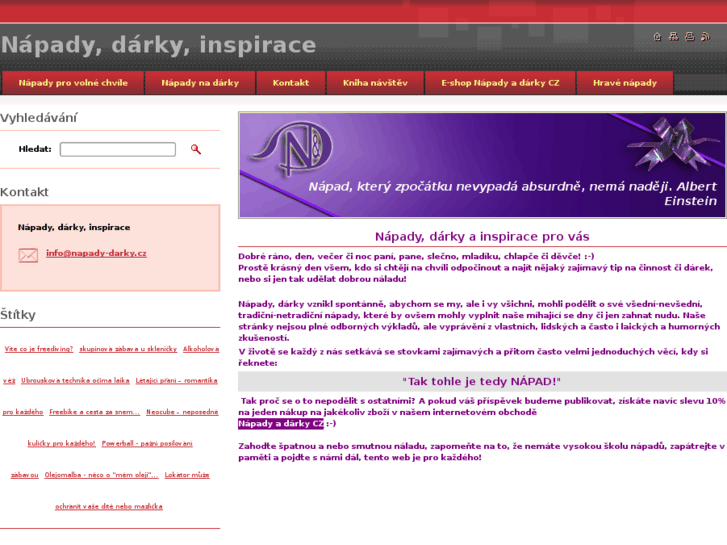 www.napady-darky.com