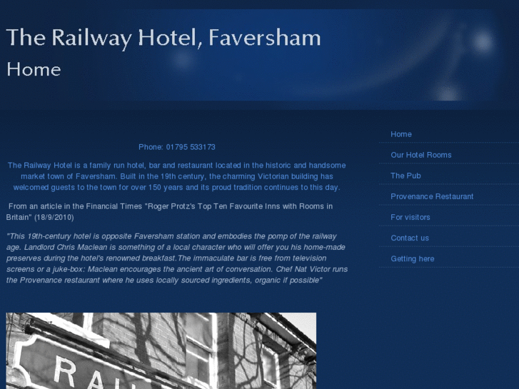 www.railwayhotelfaversham.co.uk