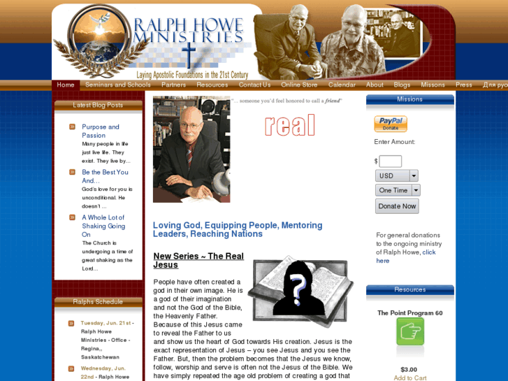 www.ralphhoweministries.com