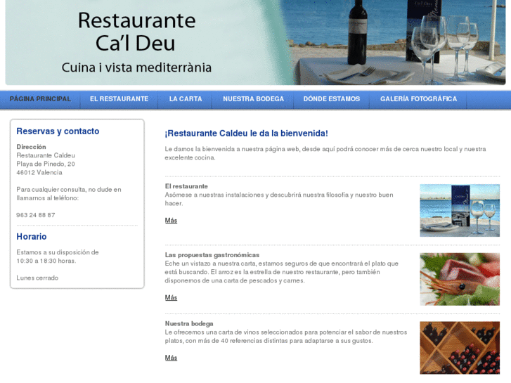 www.restaurantecaldeu.net
