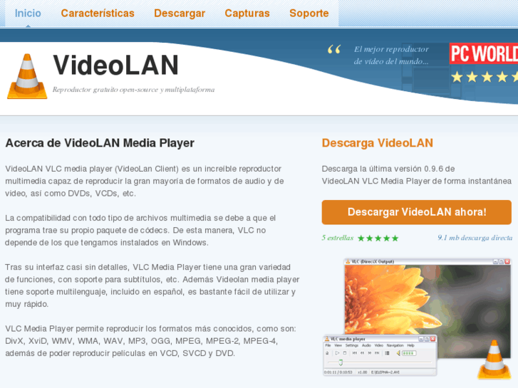 www.videolan.com.es