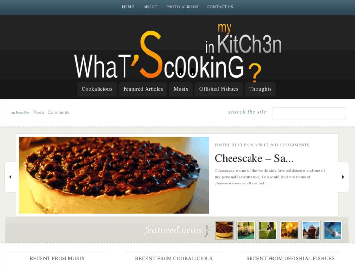 www.whatscookinginmykitchen.com