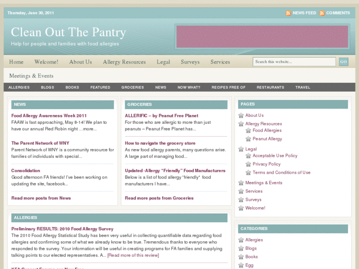 www.cleanoutthepantry.org